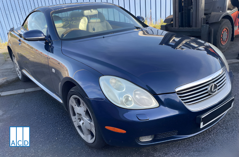 used parts for 2005 SC430 4.3L Petrol Automatic